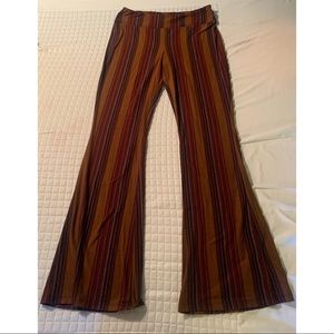 High waisted flared pants